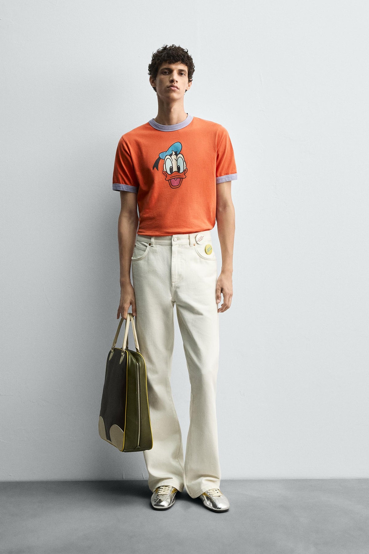 DONALD DUCK HARRY LAMBERT FOR X DISNEY T-SHIRT - Image 1