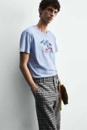 MICKEY + PLUTO HARRY LAMBERT FOR X DISNEY T-SHIRT - Image 5