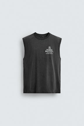 WASHED PRINT TANK TOP - Image 8