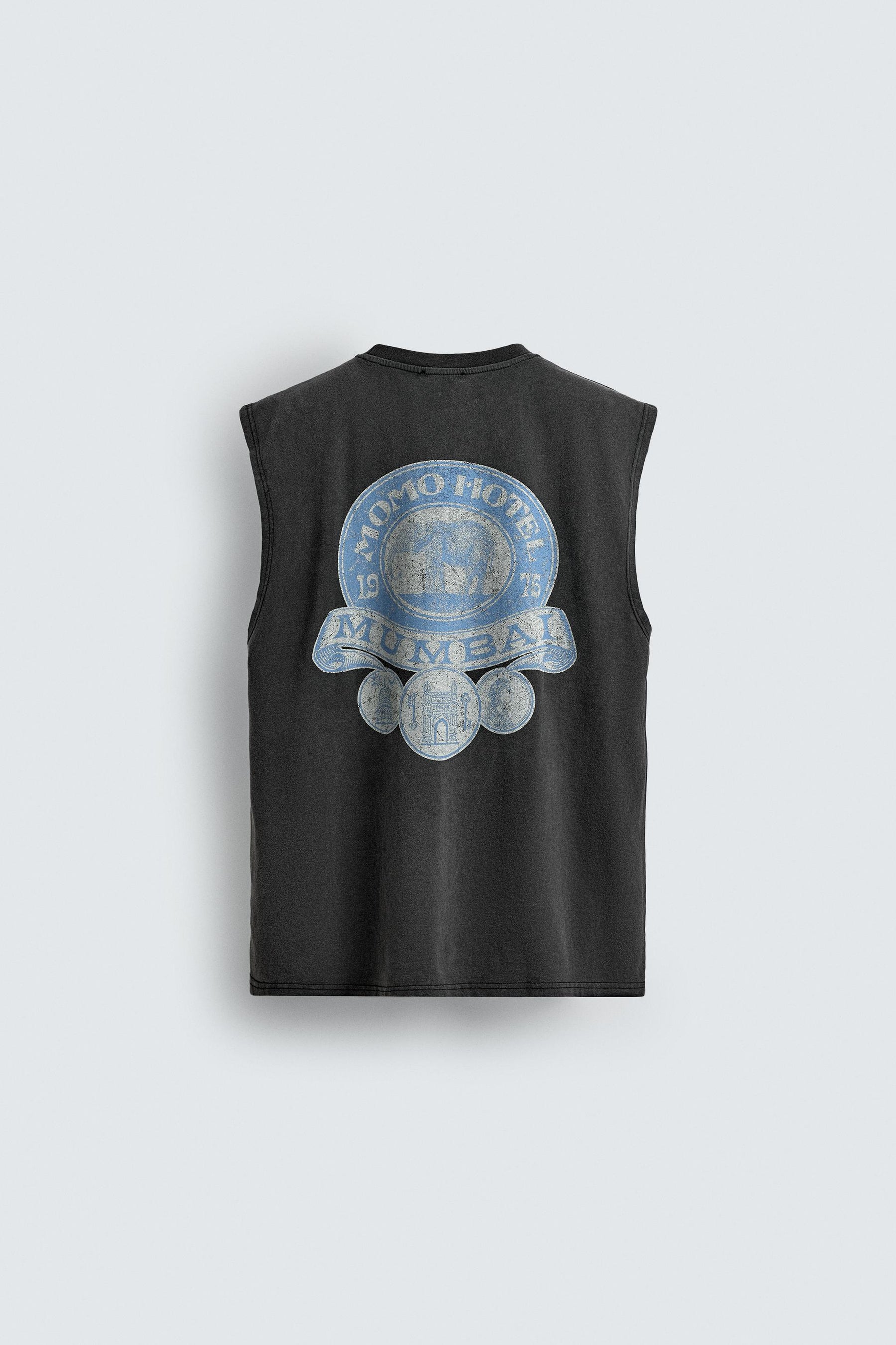WASHED PRINT TANK TOP - Image 7
