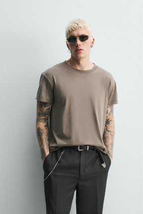 IRREGULAR FINISH T-SHIRT - Image 2