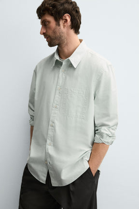 RELAXED FIT POPLIN SHIRT - Image 6