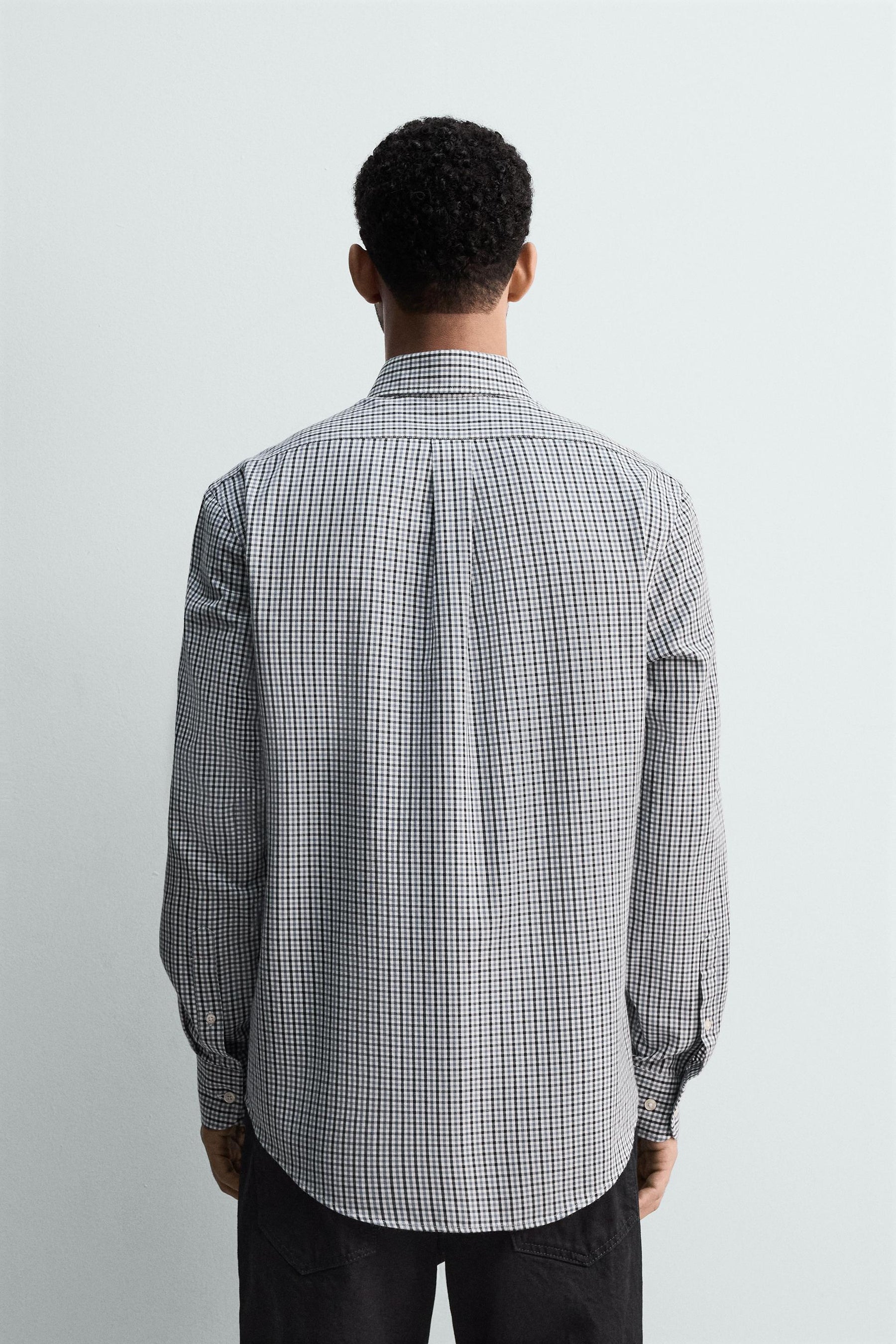 WASHED TEXTURED OXFORD SHIRT - Image 3