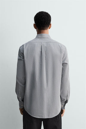 WASHED TEXTURED OXFORD SHIRT - Image 3
