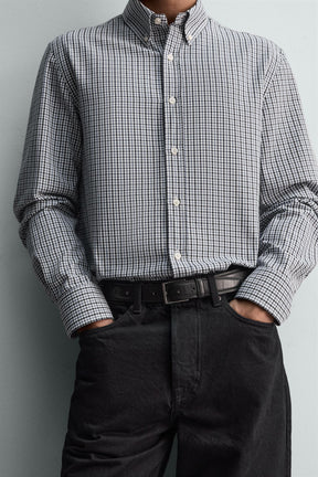 WASHED TEXTURED OXFORD SHIRT - Image 6