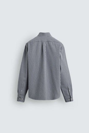 WASHED TEXTURED OXFORD SHIRT - Image 7