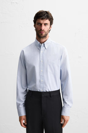 STRIPED TEXTURED SHIRT - Image 2