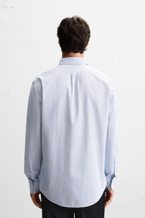 STRIPED TEXTURED SHIRT - Image 3