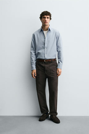 REGULAR FIT CHECK SHIRT - Image 1