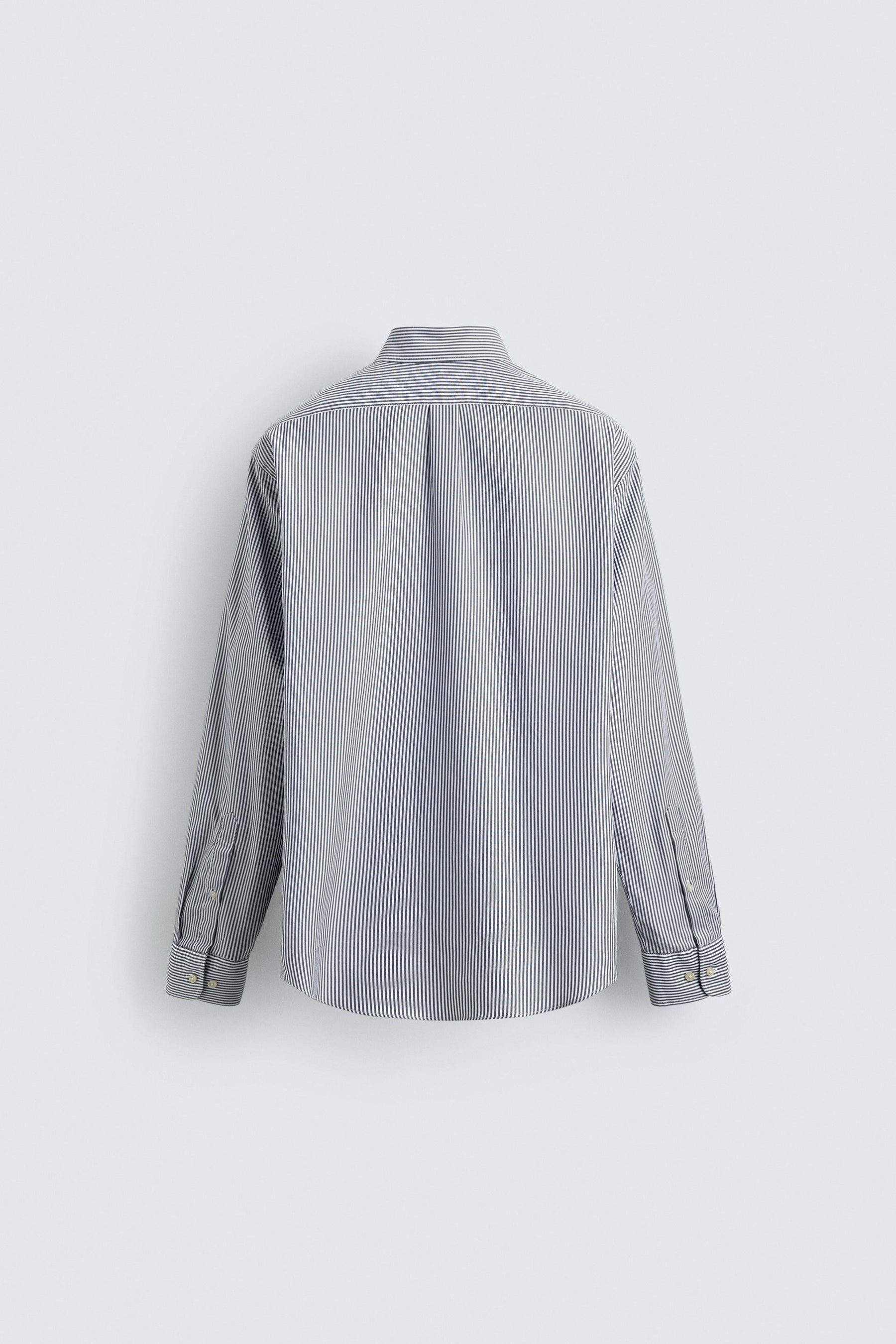 STRIPED TEXTURED SHIRT - Image 7