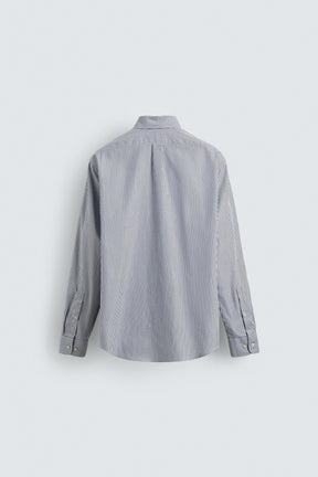 STRIPED TEXTURED SHIRT - Image 7