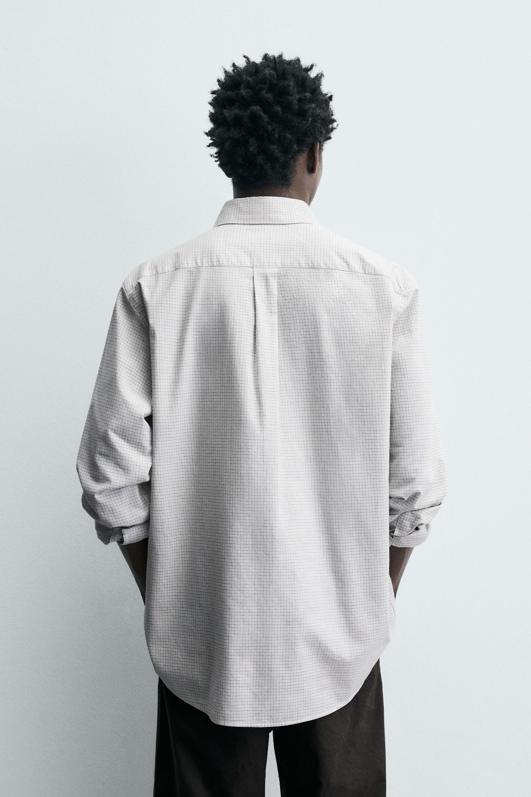 REGULAR FIT CHECK SHIRT - Image 3