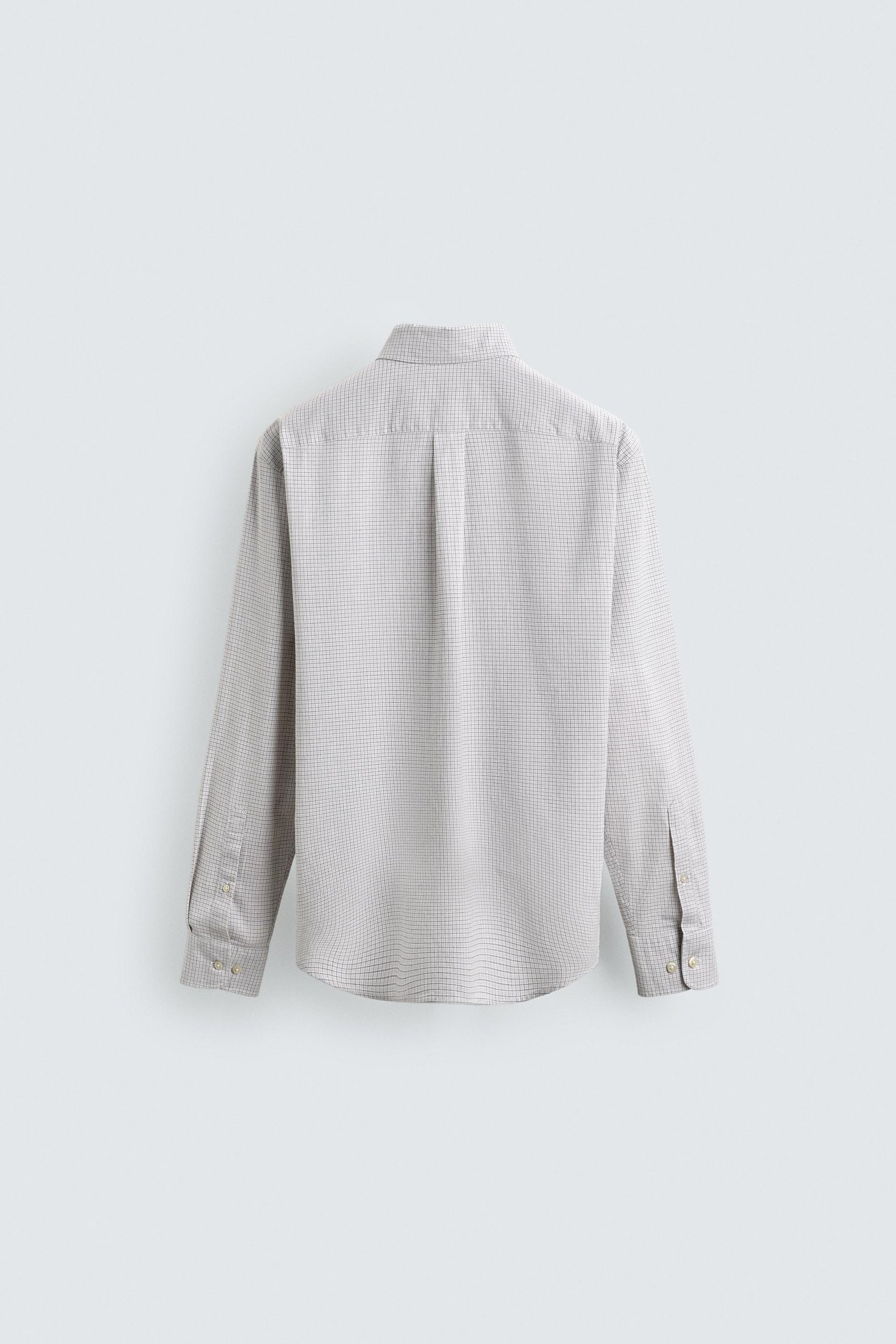 REGULAR FIT CHECK SHIRT - Image 6