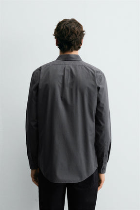 TEXTURED CHECK SHIRT - Image 3