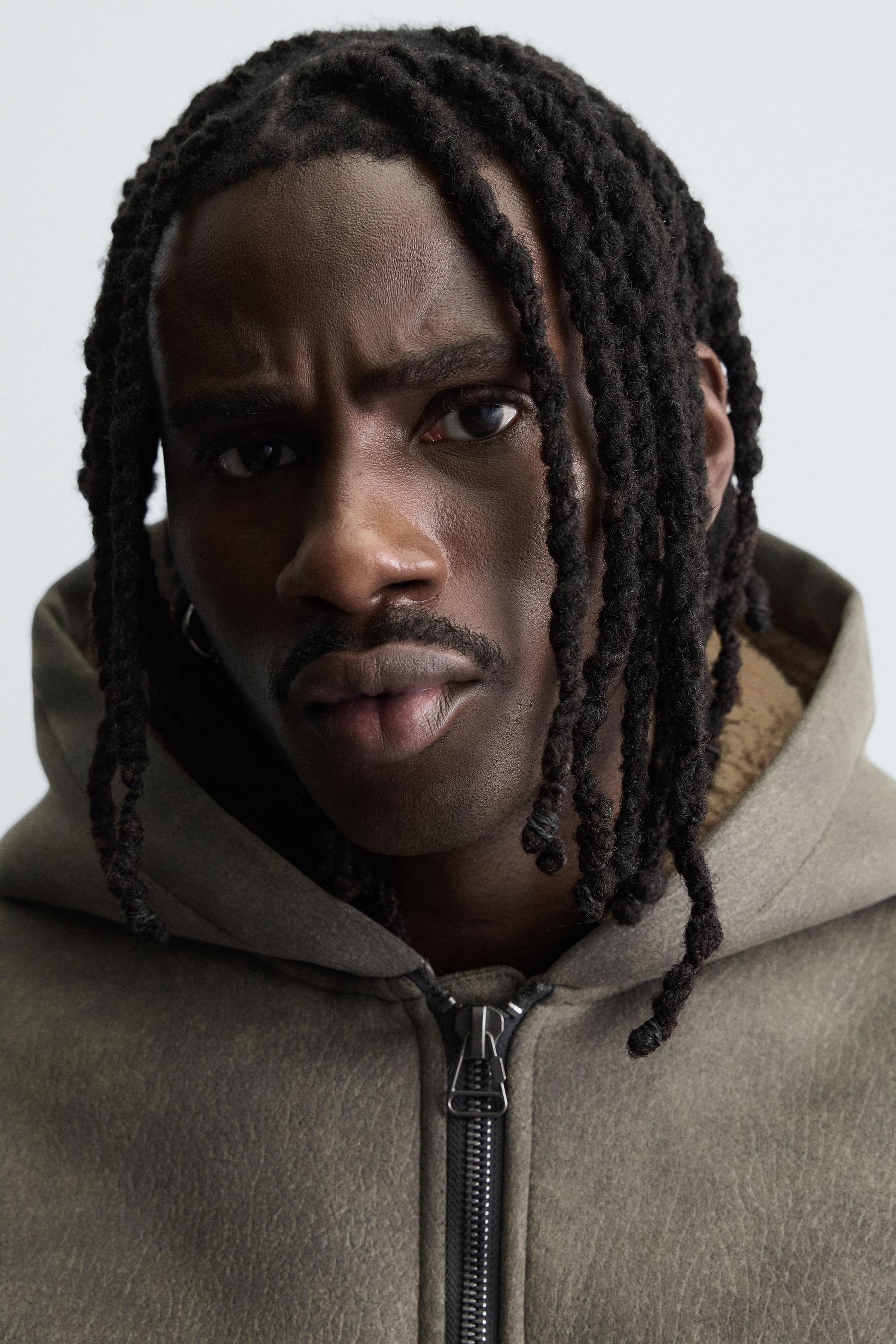 DOUBLE-FACED FAUX LEATHER WASHED JACKET - Image 6