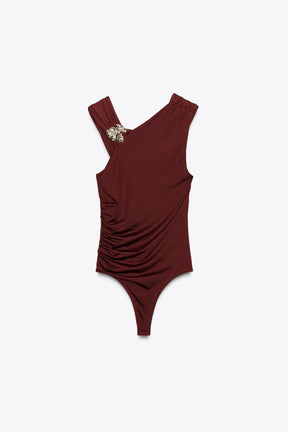 POLYAMIDE HARDWARE BODYSUIT