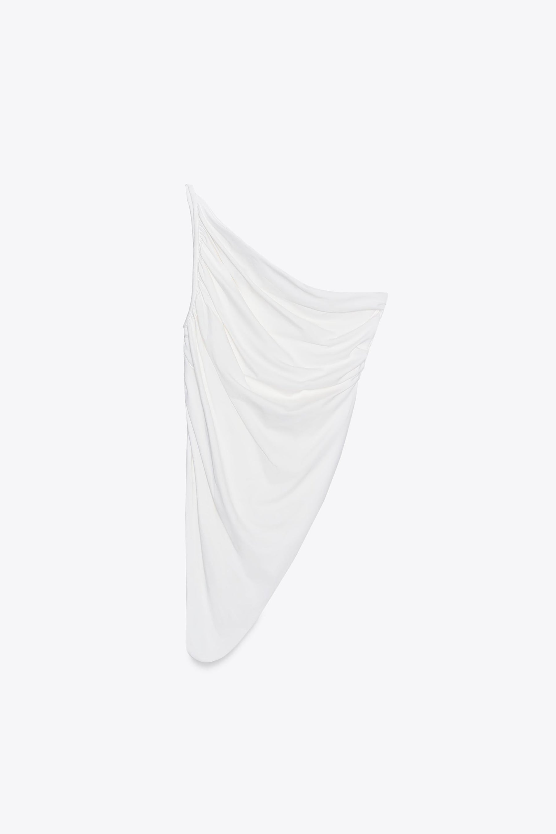 Asymmetric Draped Bodysuit