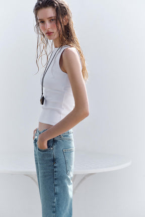 Ribbed Knit Top