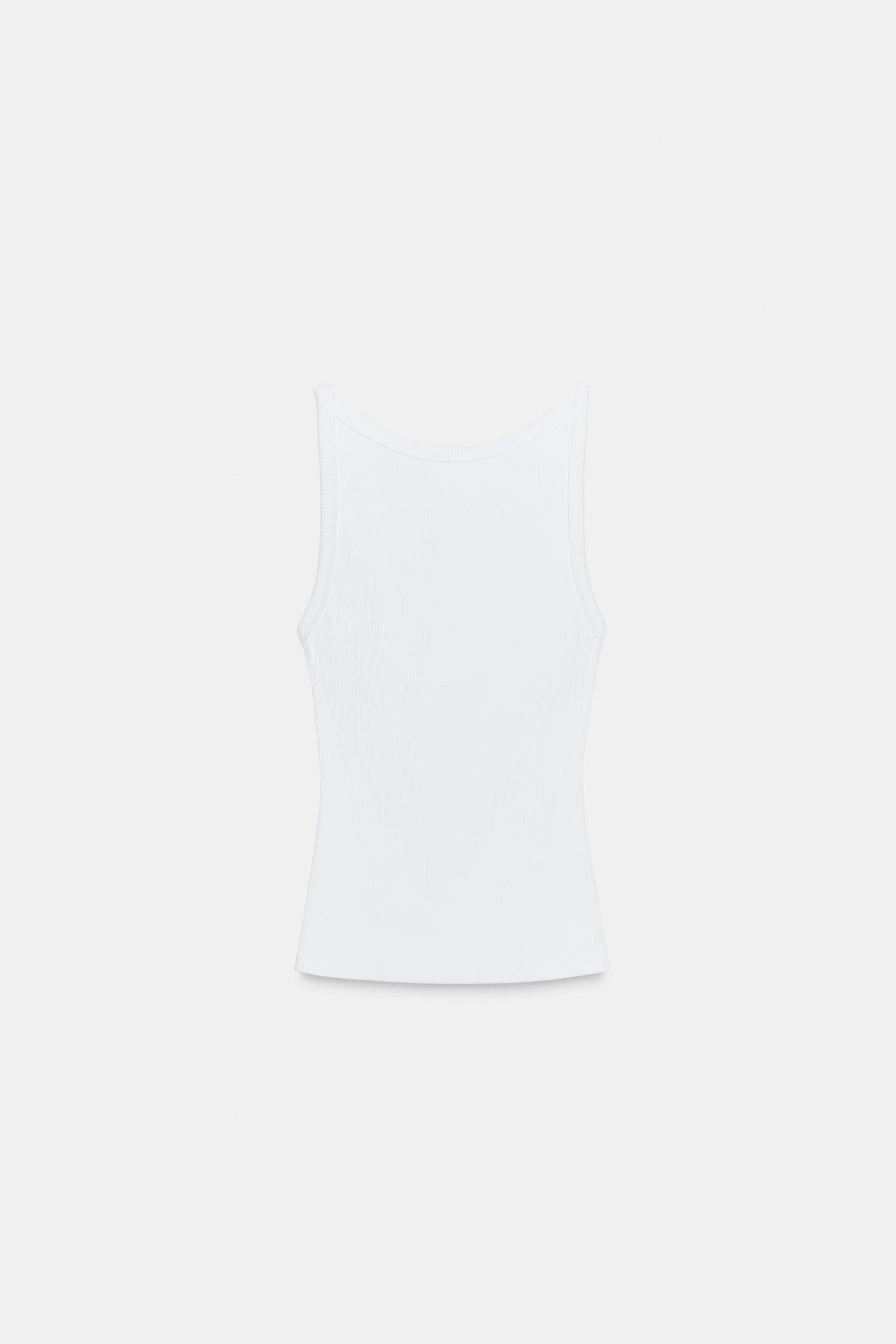 Ribbed Halter Top
