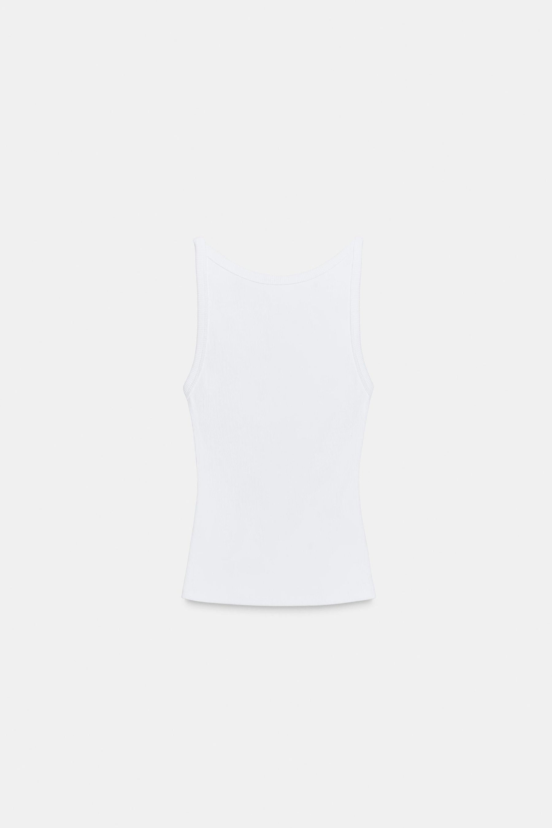 Ribbed Halter Top