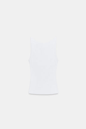 Ribbed Halter Top