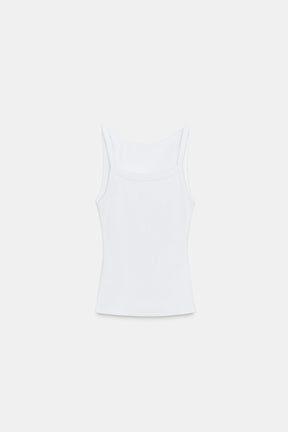 Ribbed Halter Top