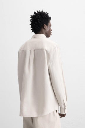 COTTON - LINEN SHIRT - Image 3