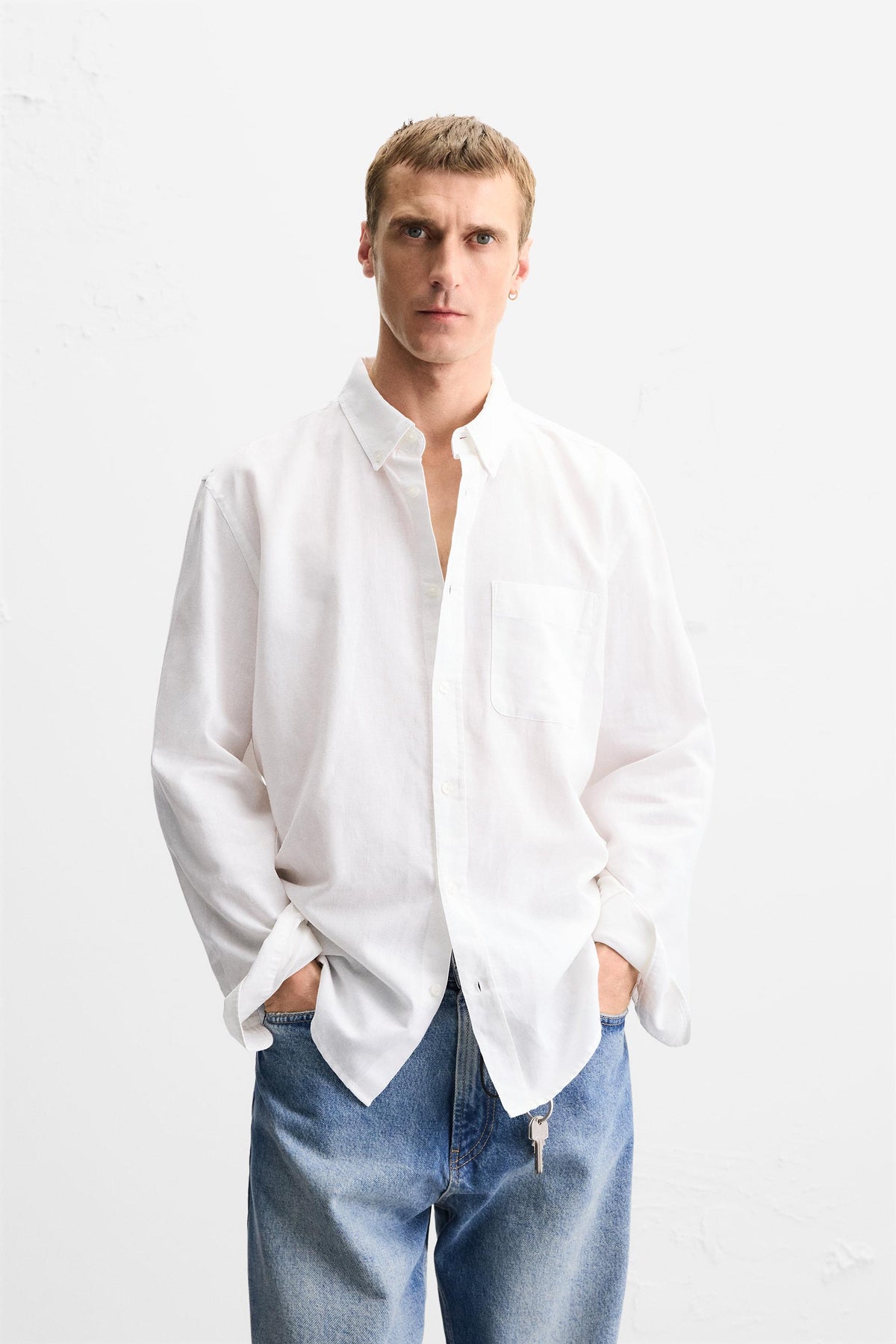 COTTON - LINEN SHIRT - Image 2