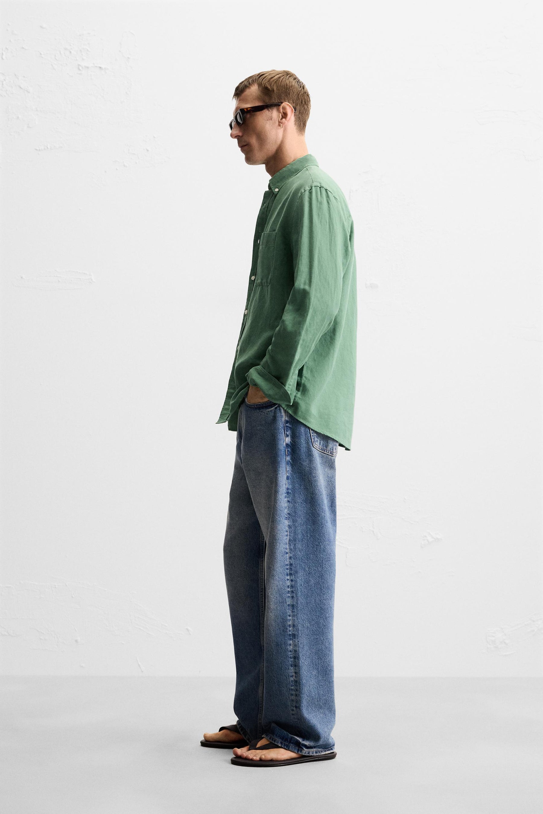 COTTON - LINEN SHIRT - Image 4