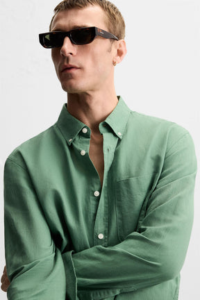 COTTON - LINEN SHIRT - Image 5