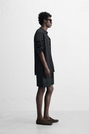 COTTON - LINEN SHIRT - Image 4