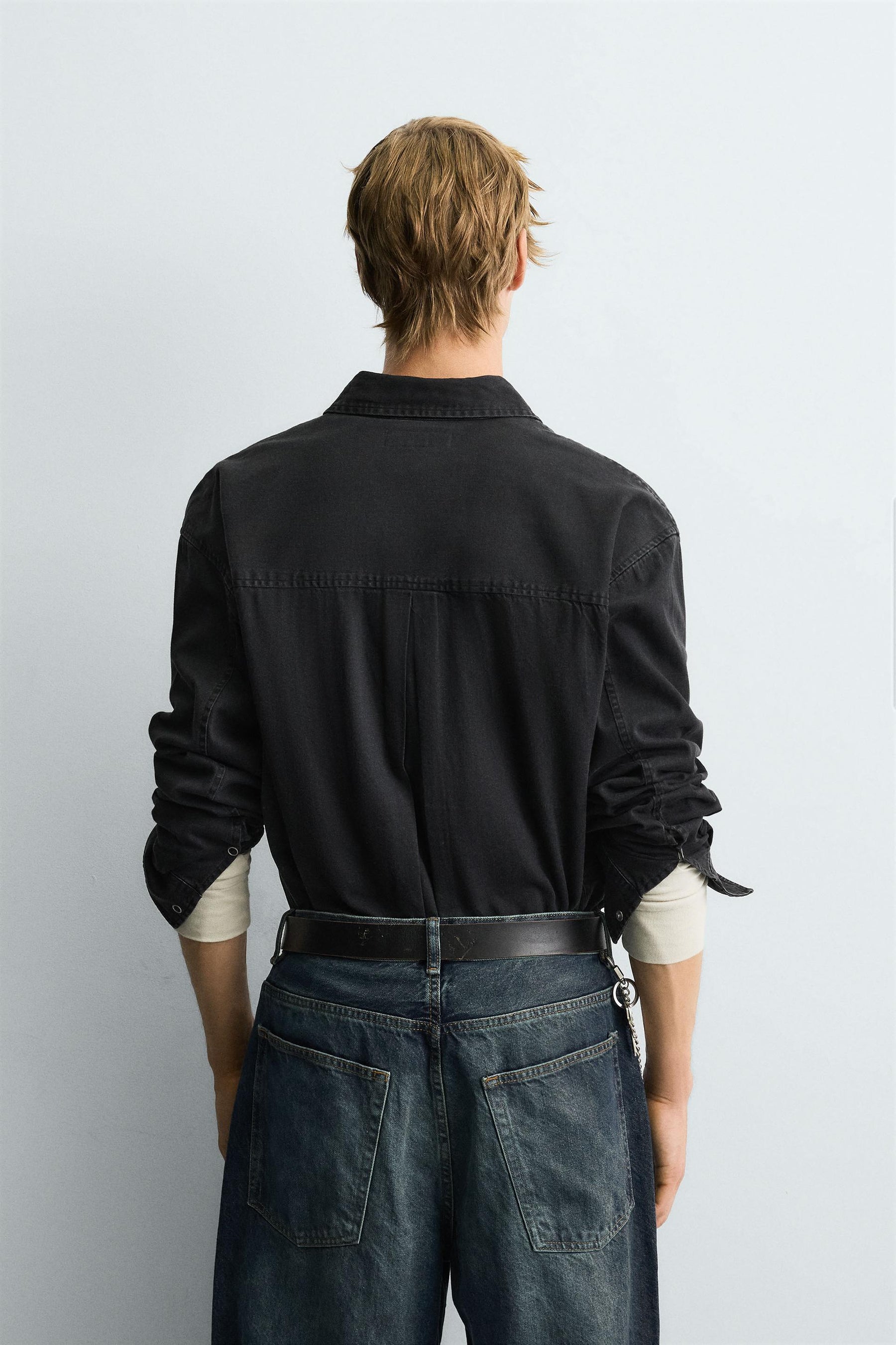 WASHED COTTON SHIRT - Image 3