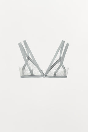 CONTRAST LACE BRALETTE