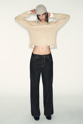 Cable-Knit Jumper