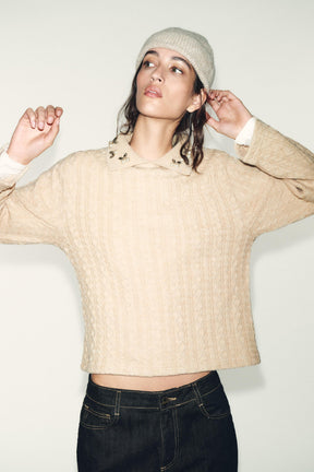 Cable-Knit Jumper