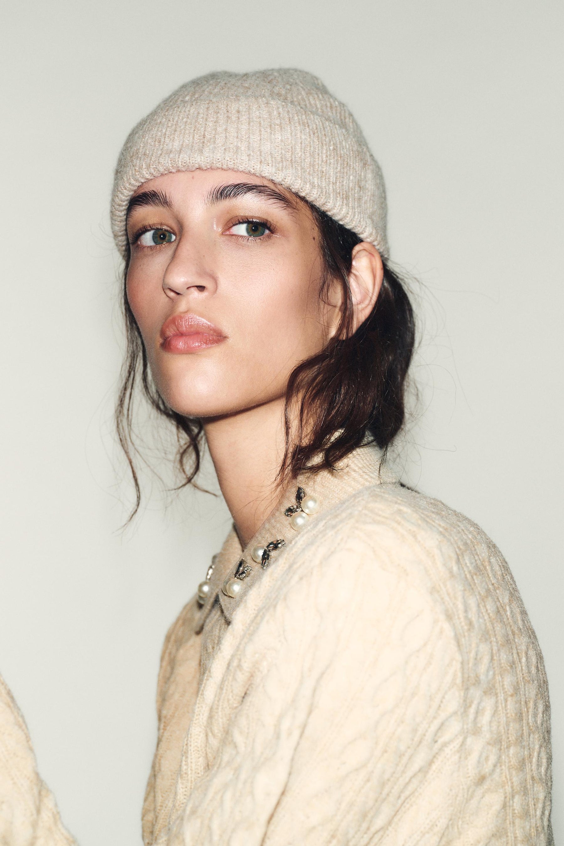 Cable-Knit Jumper