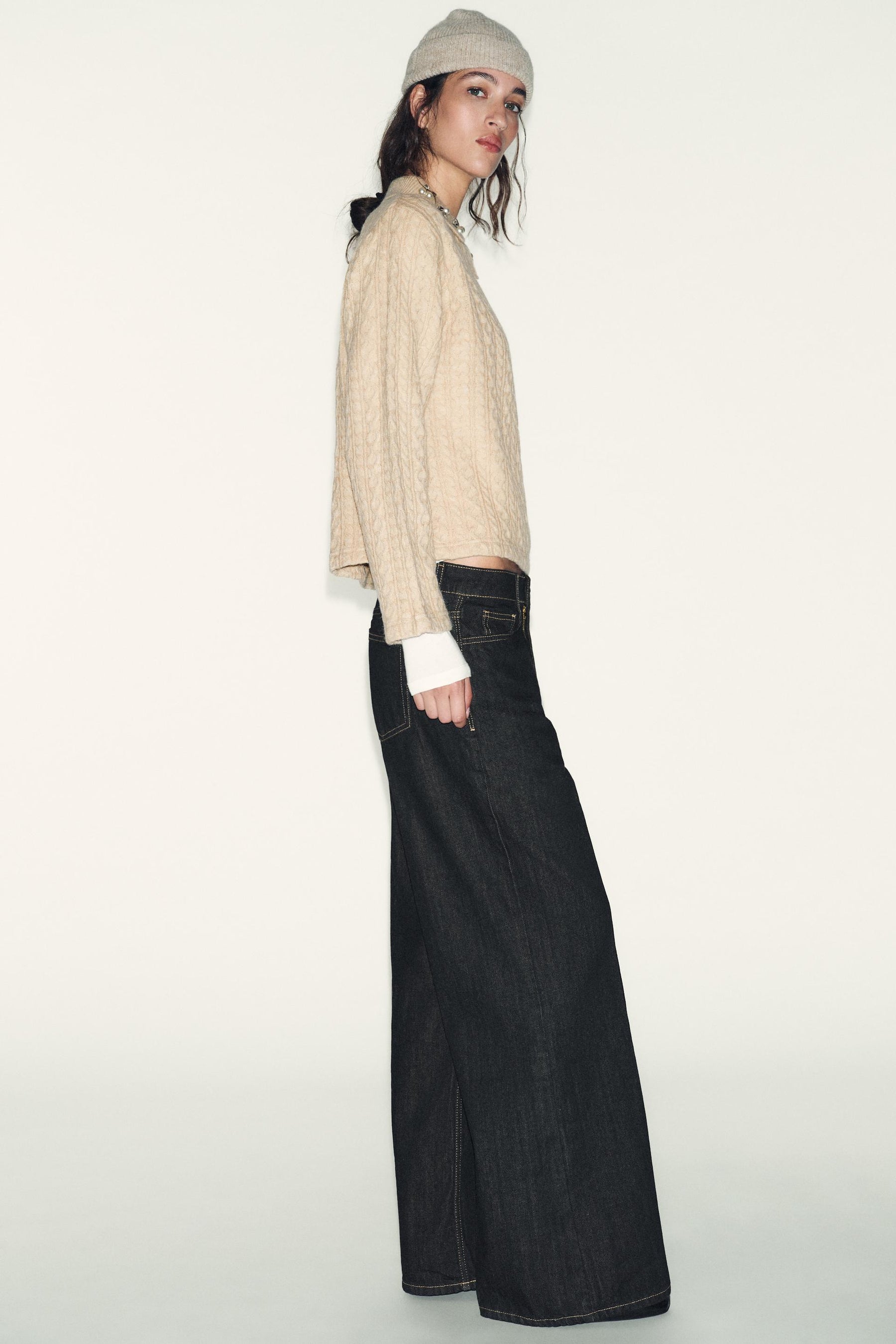 Cable-Knit Jumper