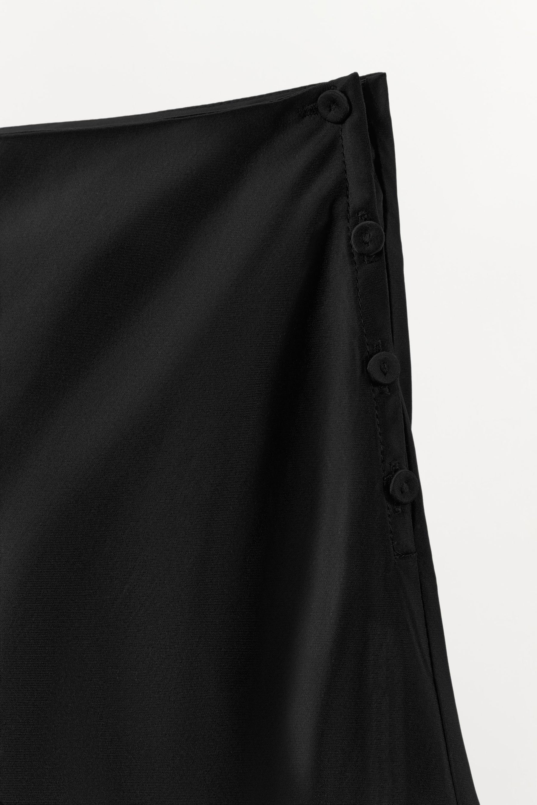 Satin Lace-Trim Shorts