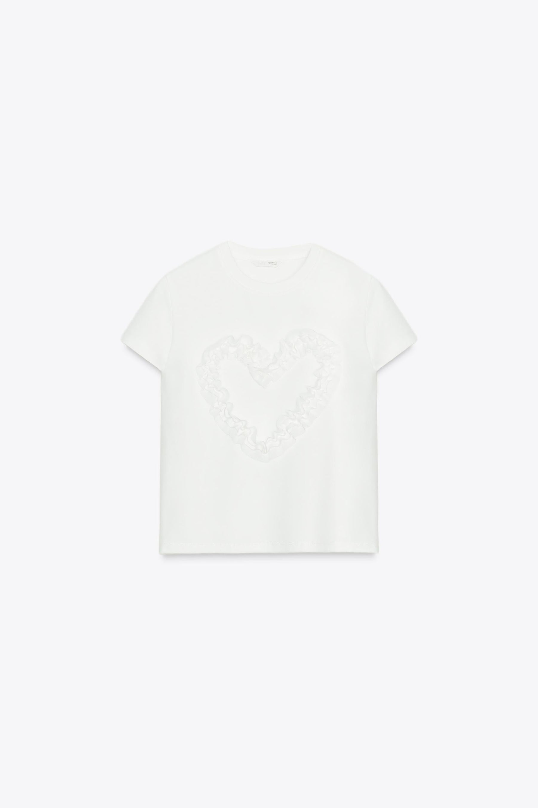 Textured Heart T-Shirt