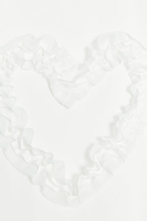 Textured Heart T-Shirt