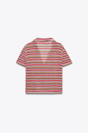 Crochet Polo Jumper
