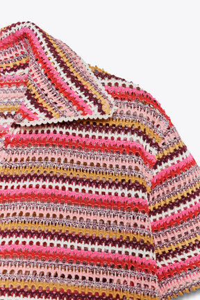 Crochet Polo Jumper