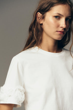 3D Floral T-Shirt