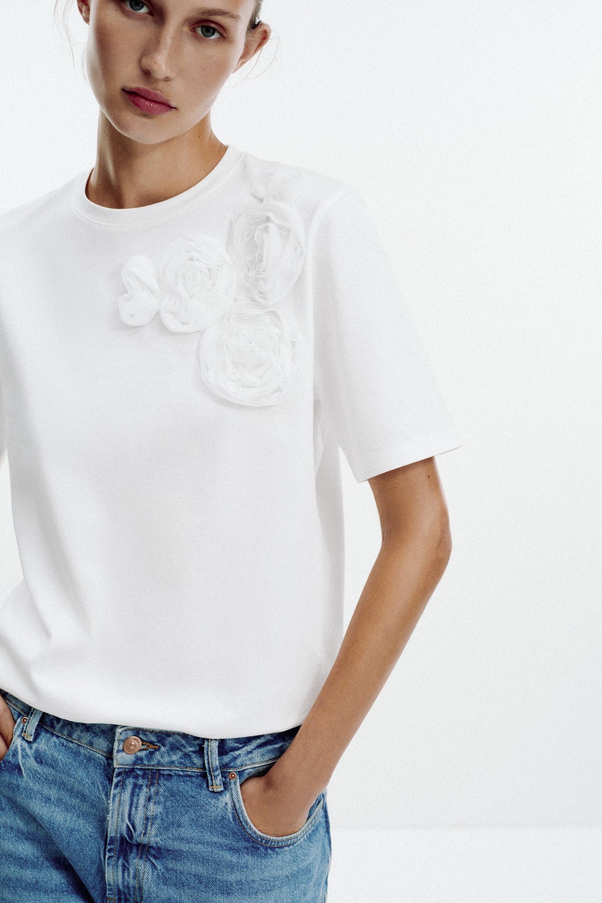 3D Flower Shirt