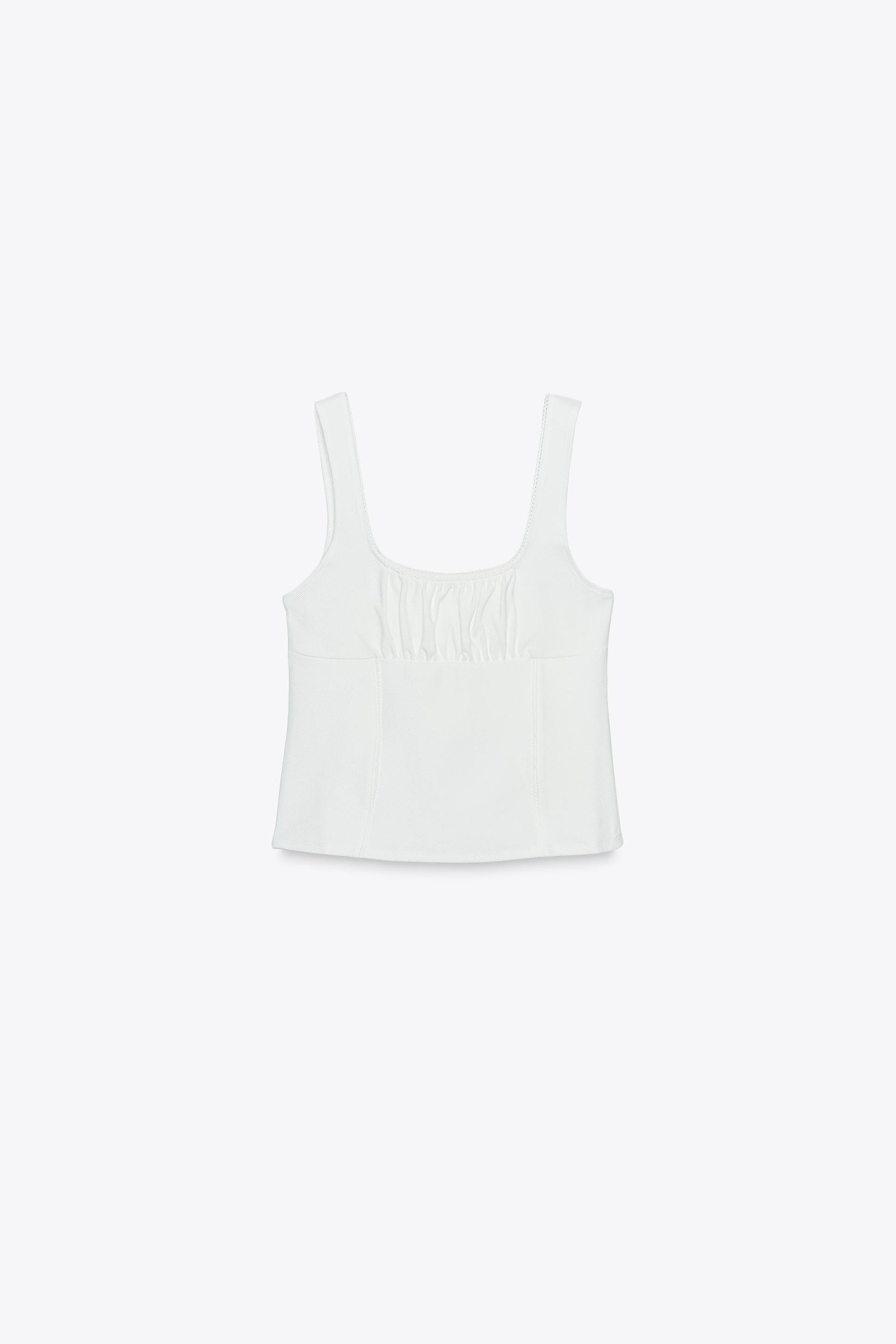 Picot Trim Blouse