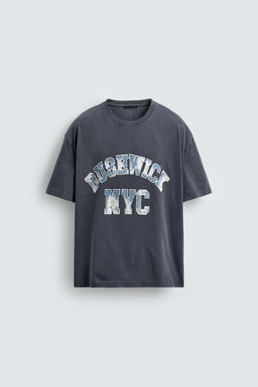 WASHED PRINT T-SHIRT - Image 7
