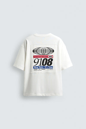 CONTRAST PATCH T-SHIRT - Image 7