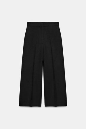 Culotte-Hose mit hohem Bund