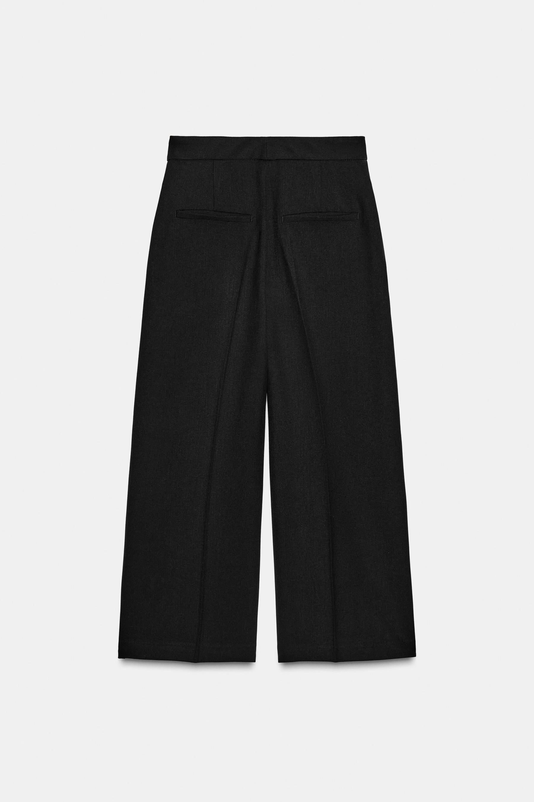 Culotte-Hose mit hohem Bund