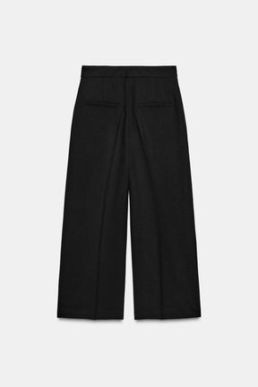 Culotte-Hose mit hohem Bund